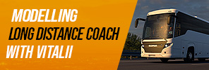 Modelling Long Distance Coach with Vitalii