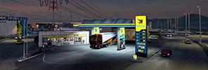 Benelux Rework: Truckstops & Gas Stations