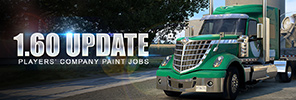 ATS 1.60: Players' Company Paint Jobs