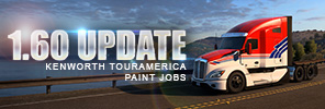 1.60 Update: Kenworth TourAmerica Paint Jobs