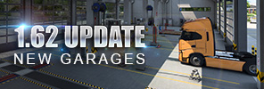 Euro Truck Simulator 2 - 1.62 Update: New Garages